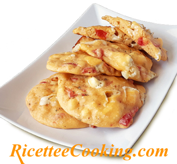 Frittelle tipo pizza al forno